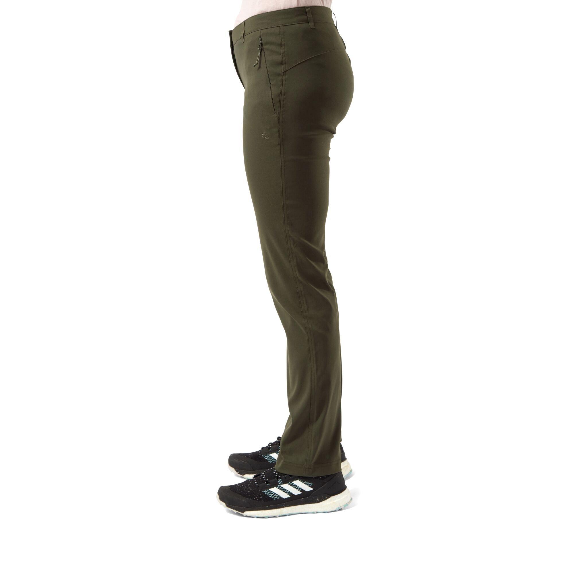 Mid Khaki - Craghoppers - Women's Kiwi Pro Walking Trousers - 9