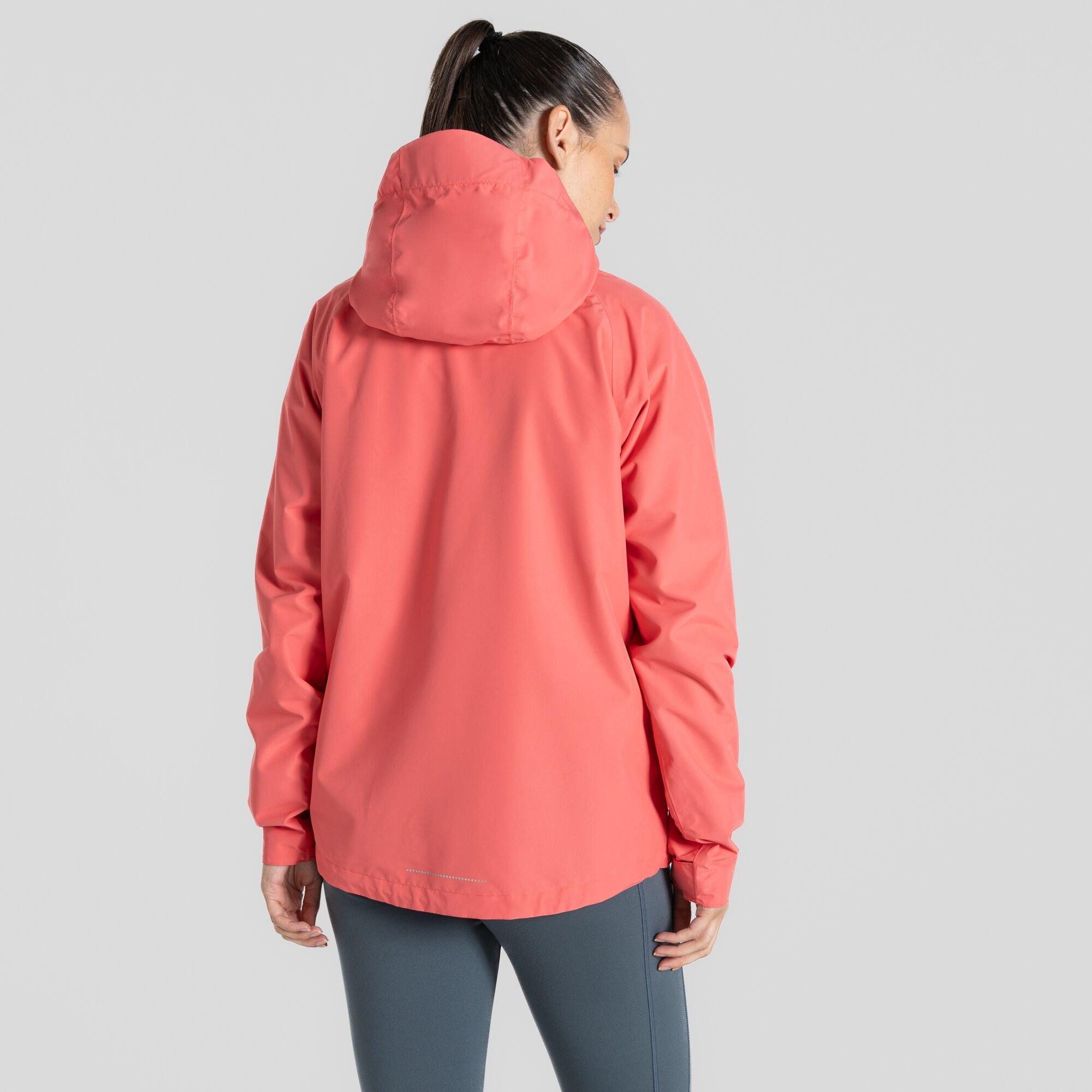 Deep Coral - Craghoppers - Women's DofE Ossus Waterproof Wind Resistant Long Sleeve Jacket - 2