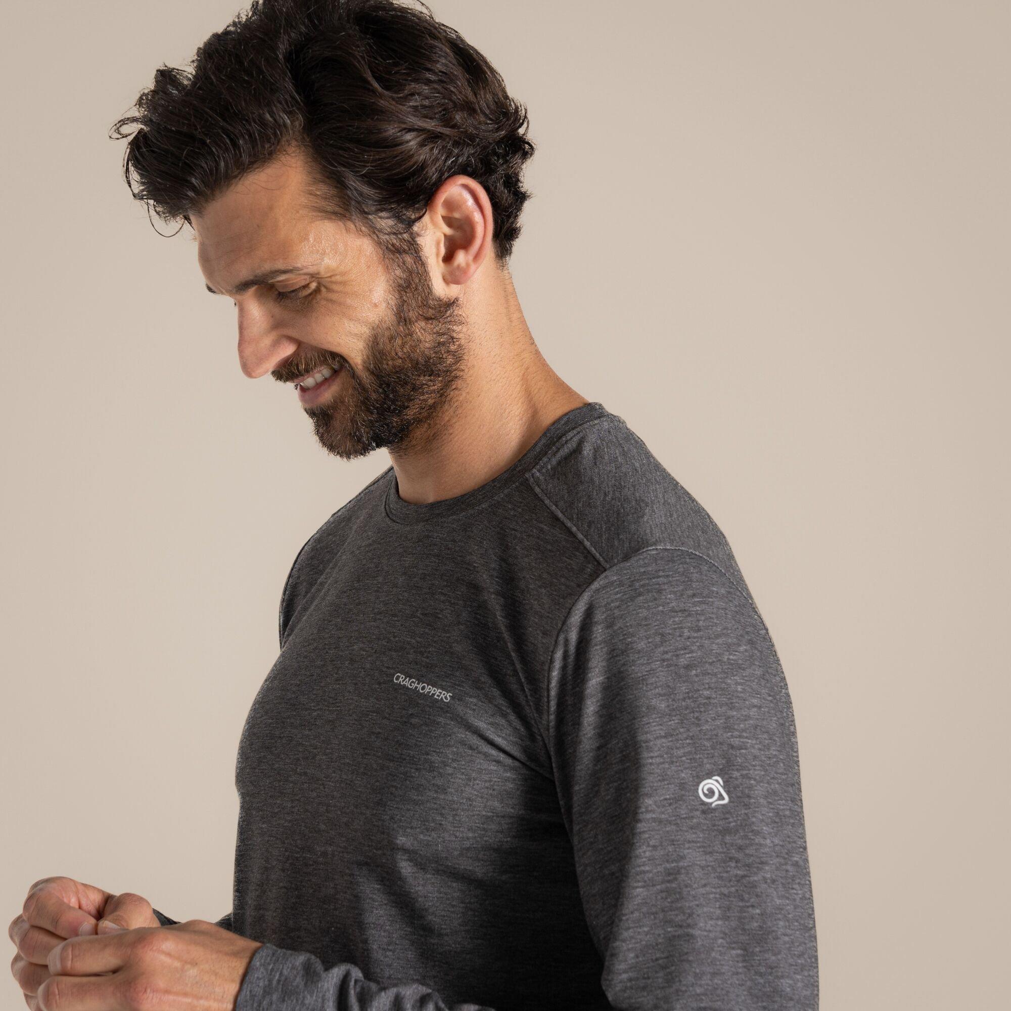 Blkpepp Marl - Craghoppers - Nosi Life Abel Long Sleeve TShirt - 3