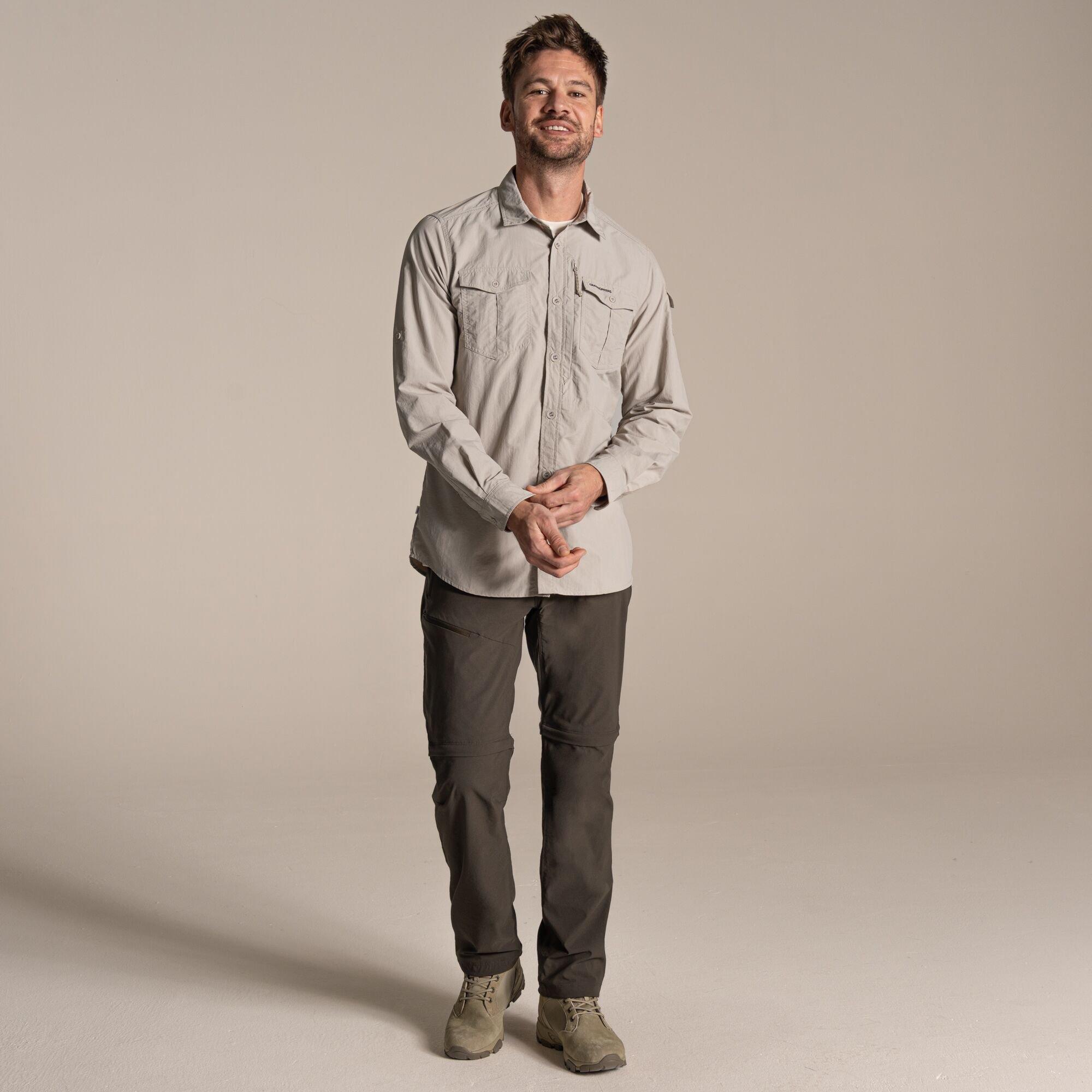 Parchment - Craghoppers - NosiLife Adventure III Quick-Drying Shirt - 2