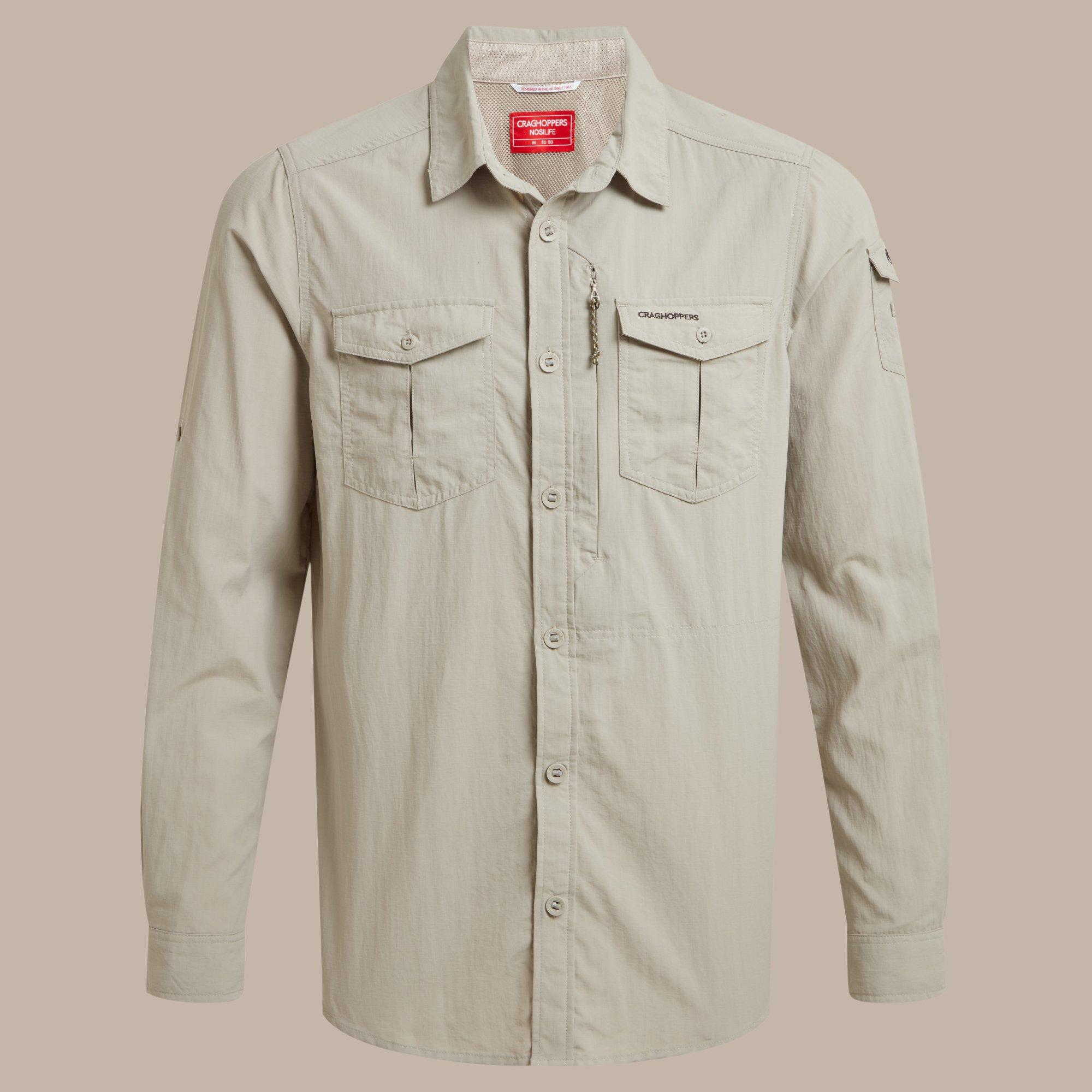 Parchment - Craghoppers - NosiLife Adventure III Quick-Drying Shirt - 9