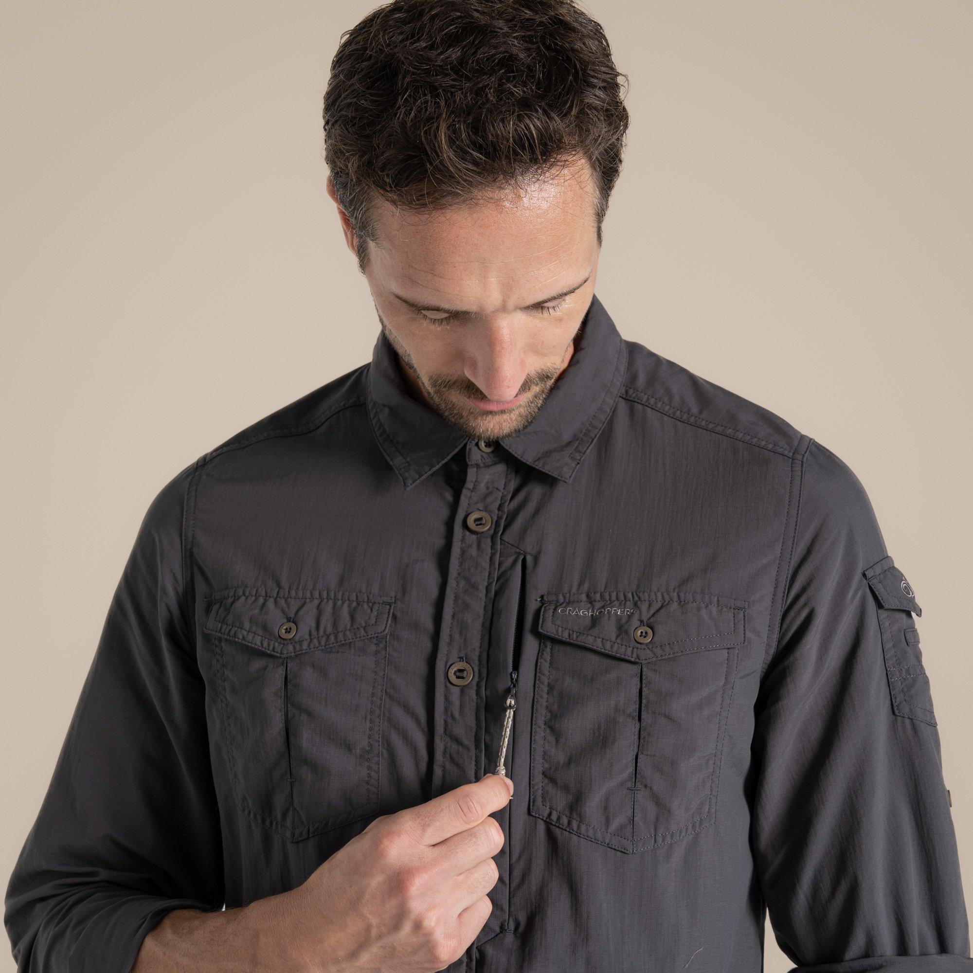 Black Pepper - Craghoppers - Nosi Life Adventure Long Sleeve Shirt III - 4