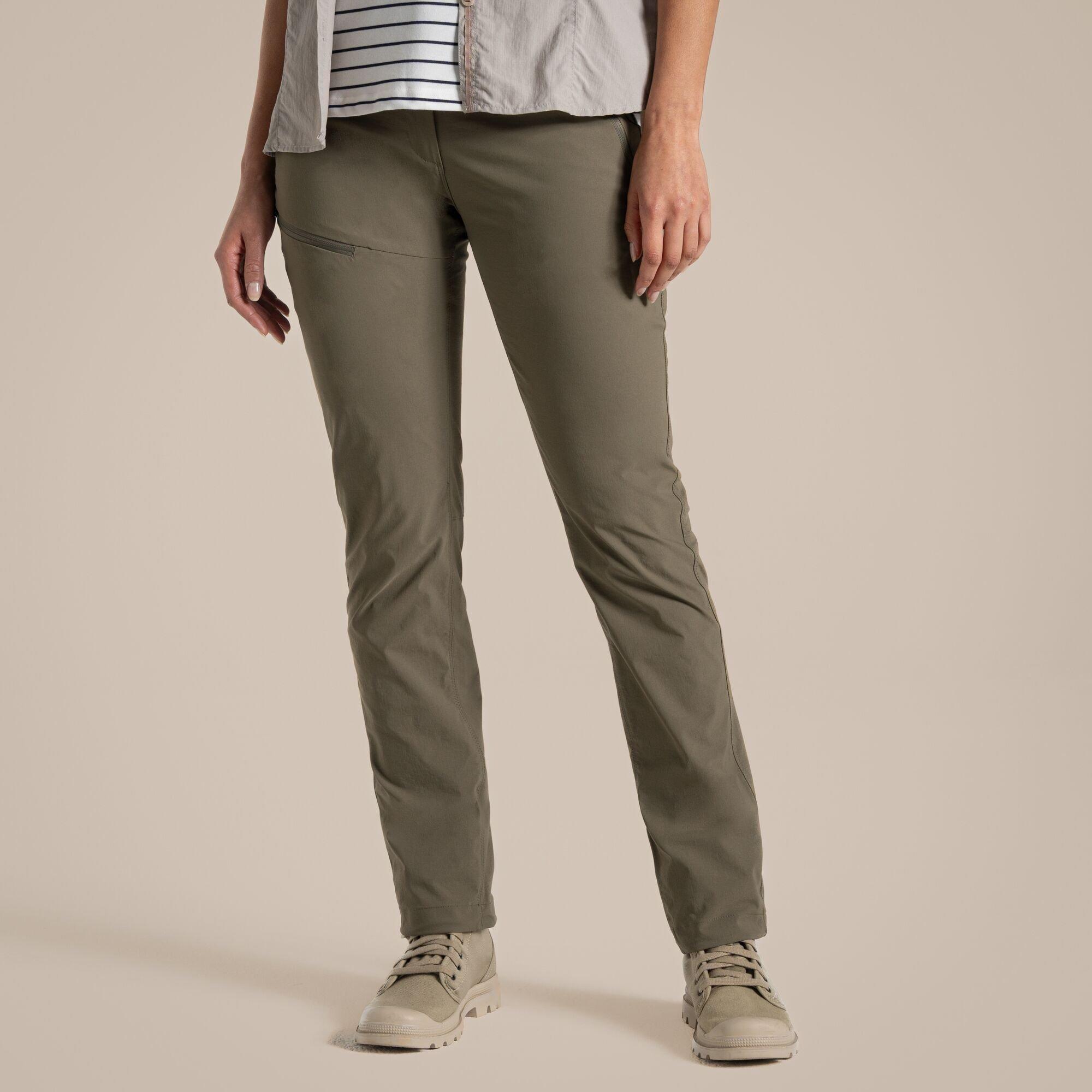 Craghoppers Women's Nosilife Pro Iii Quick-Drying Trousers - Wild Olive - 9R