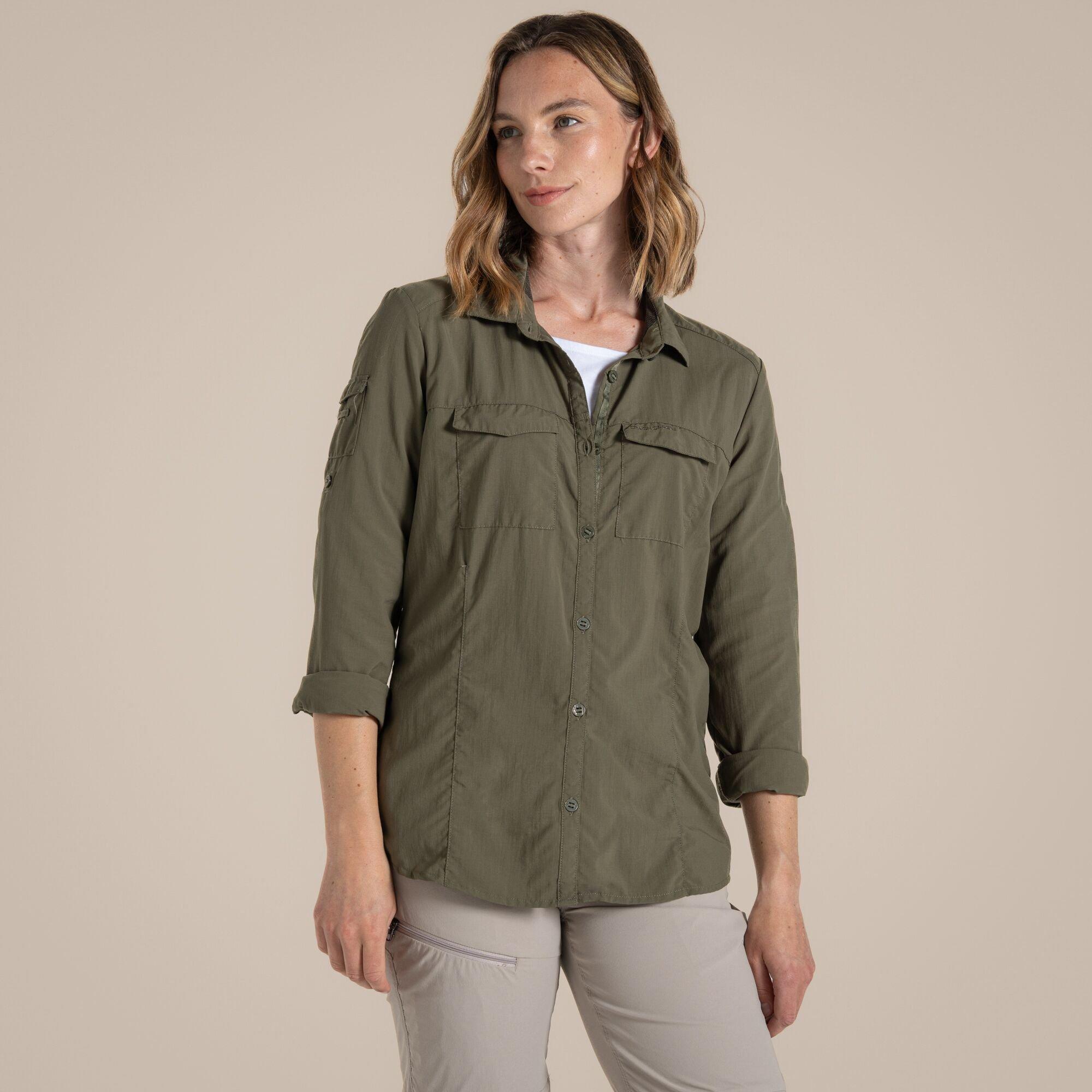 Wild Olive - Craghoppers - NosiLife Adventure III Quick-Drying Shirt - 1