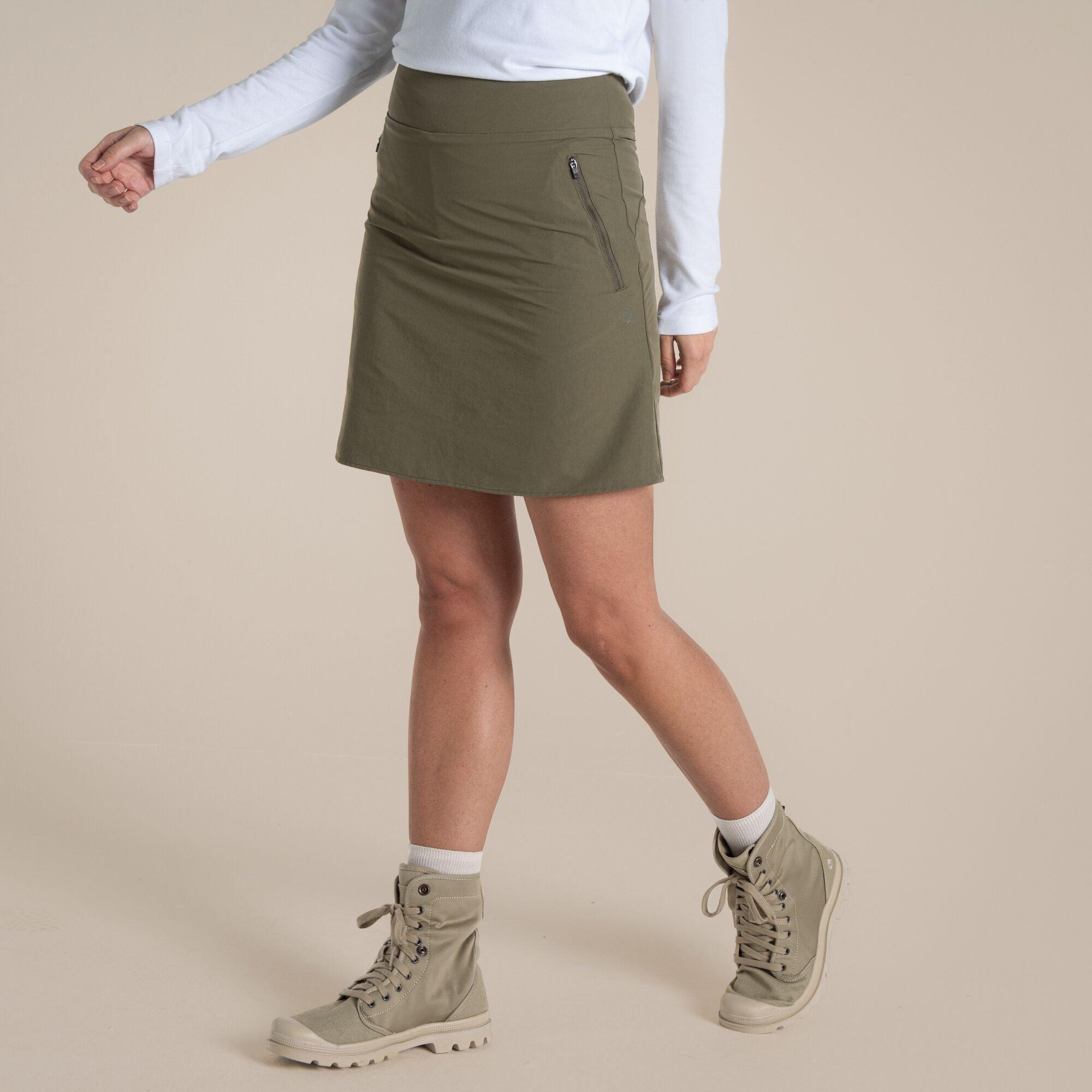 Craghoppers Women's Nosi Life Pro Skort Ii - Wild Olive - 18
