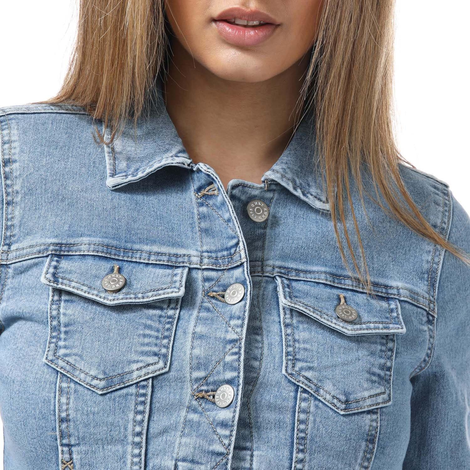 Light Blue - Only - Wonder Denim Jacket - 5