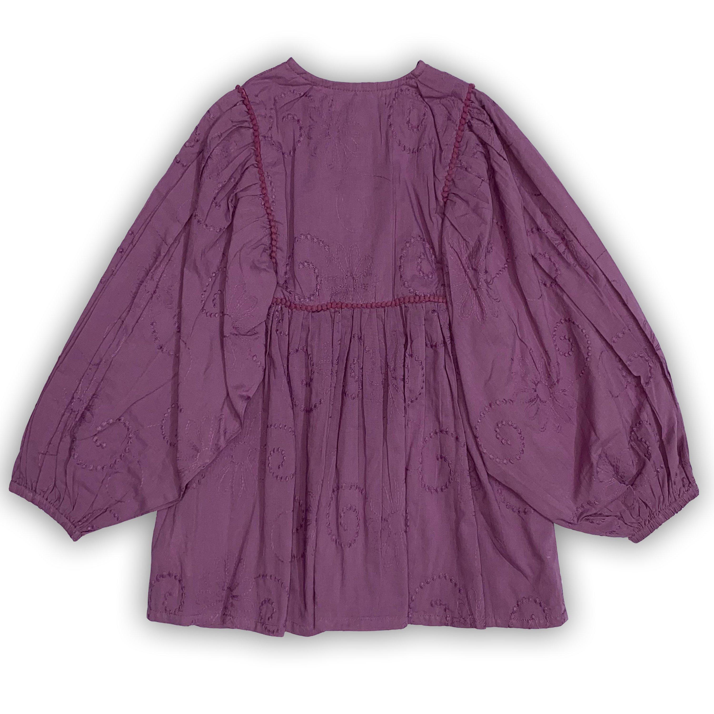 Viola/Multicolore - Miso - Tunic Top and Legging Set - 4