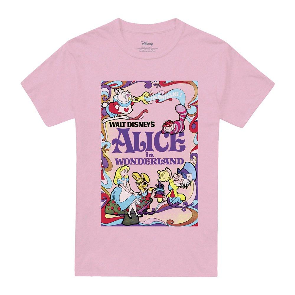 Light Pink - Disney - Alice In Wonderland Poster T-Shirt - 4