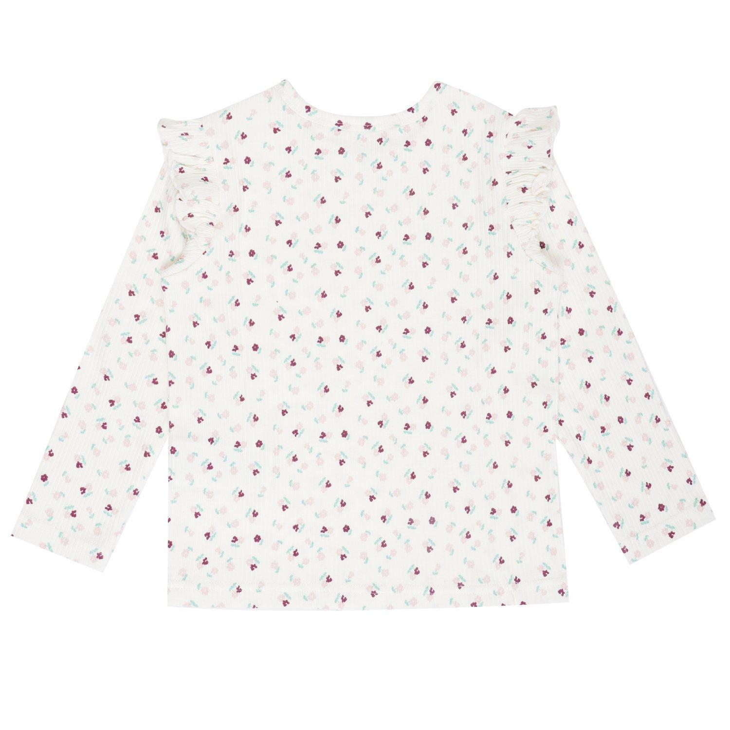 Teal/Cream - Miso - Kids' Corduroy Pinafore Dress - 3