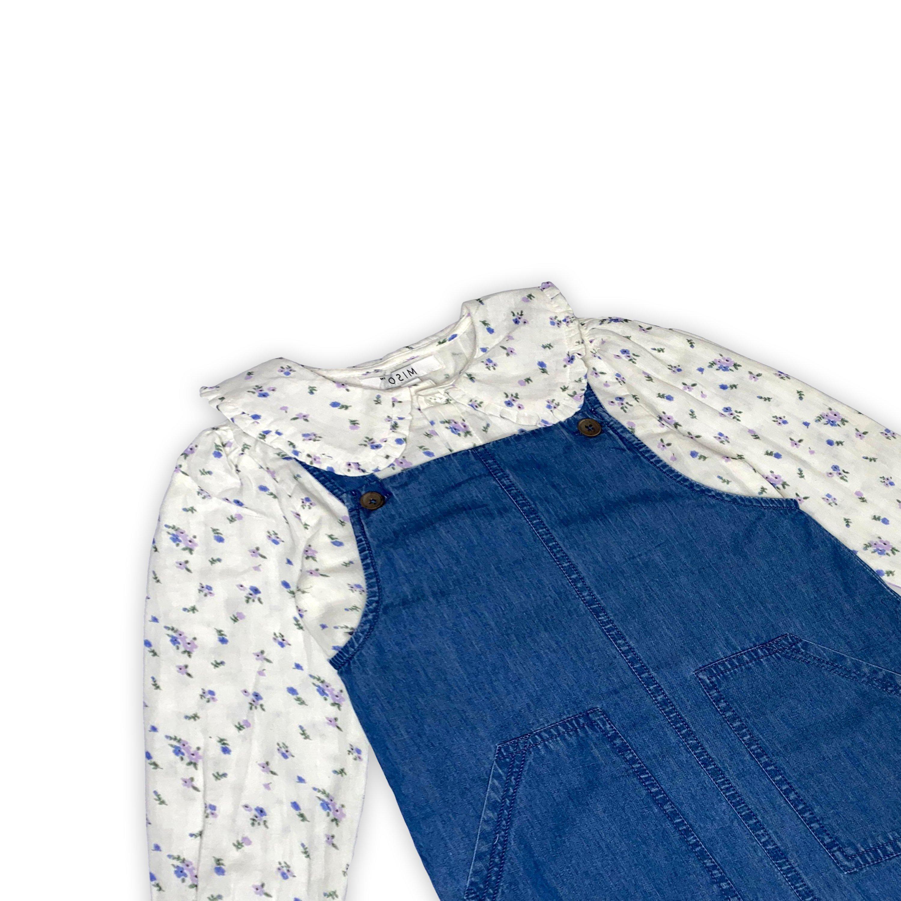 Blå - Miso - Pinafore Dress - 4