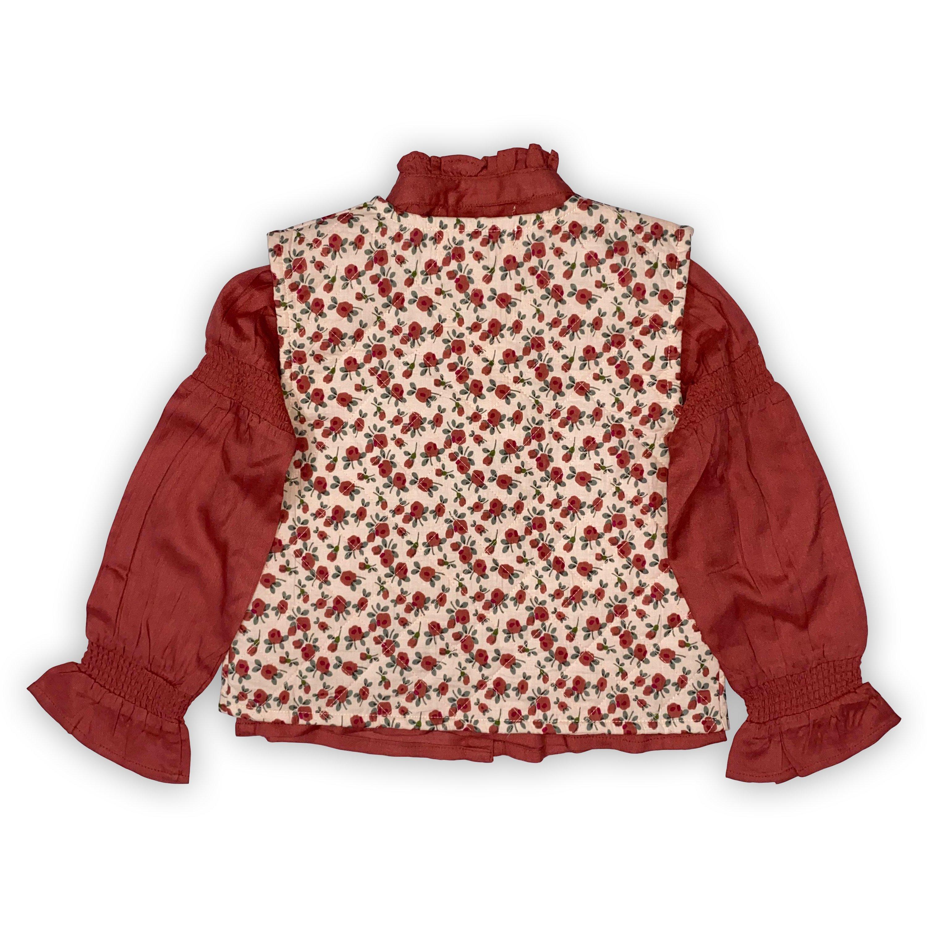 Roze/Zwart - Miso - Rara Top and Skirt Set - 4