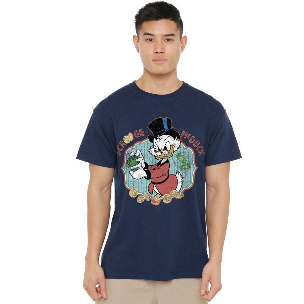 Navy - Disney - Scrooge Cash Mcduck T-Shirt - 1