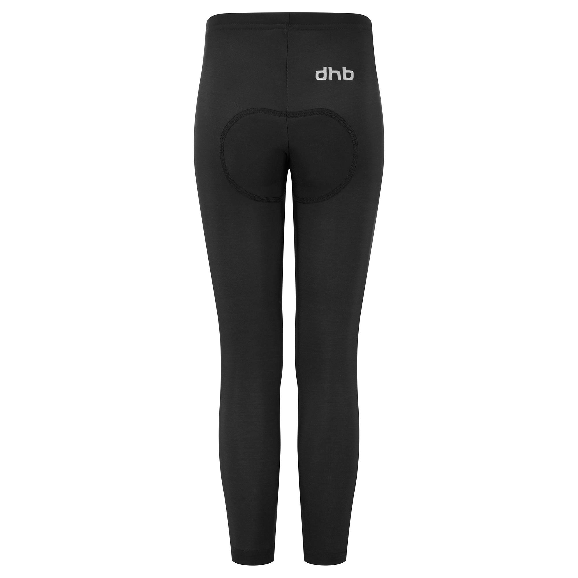 Preto - Dhb - Kid's Roubaix Waist Tights - 2