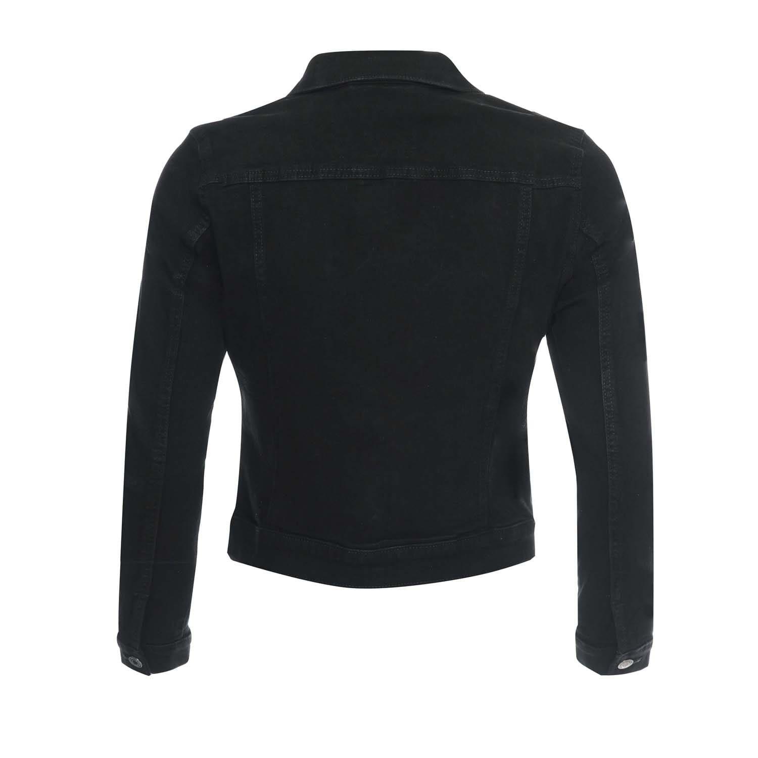 Black - Vero Moda - Luna Denim Jacket - 2