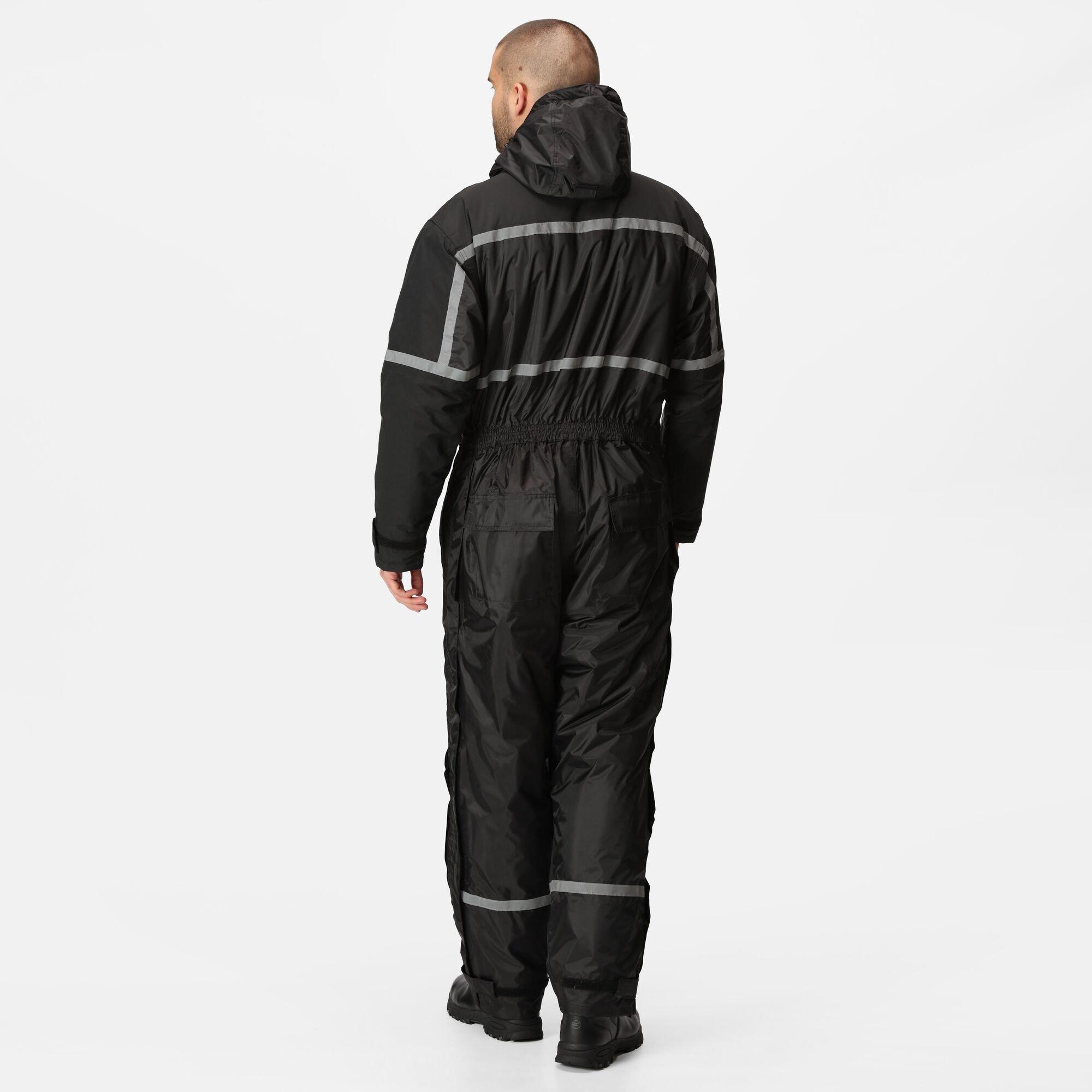 Black - Regatta - Waterproof Insulated Coverall - 2