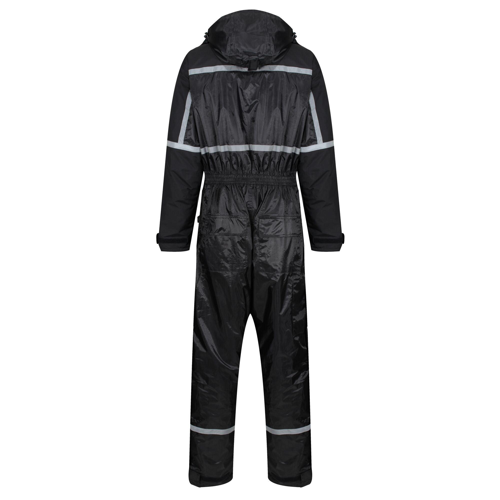 Black - Regatta - Waterproof Insulated Coverall - 11