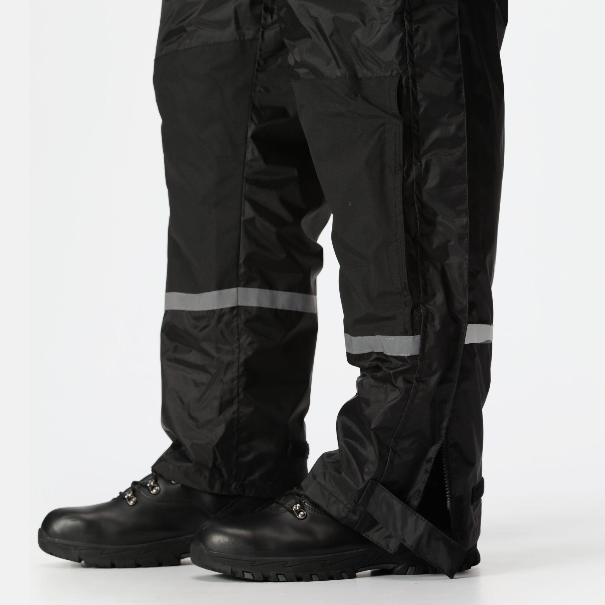 Black - Regatta - Waterproof Insulated Coverall - 5