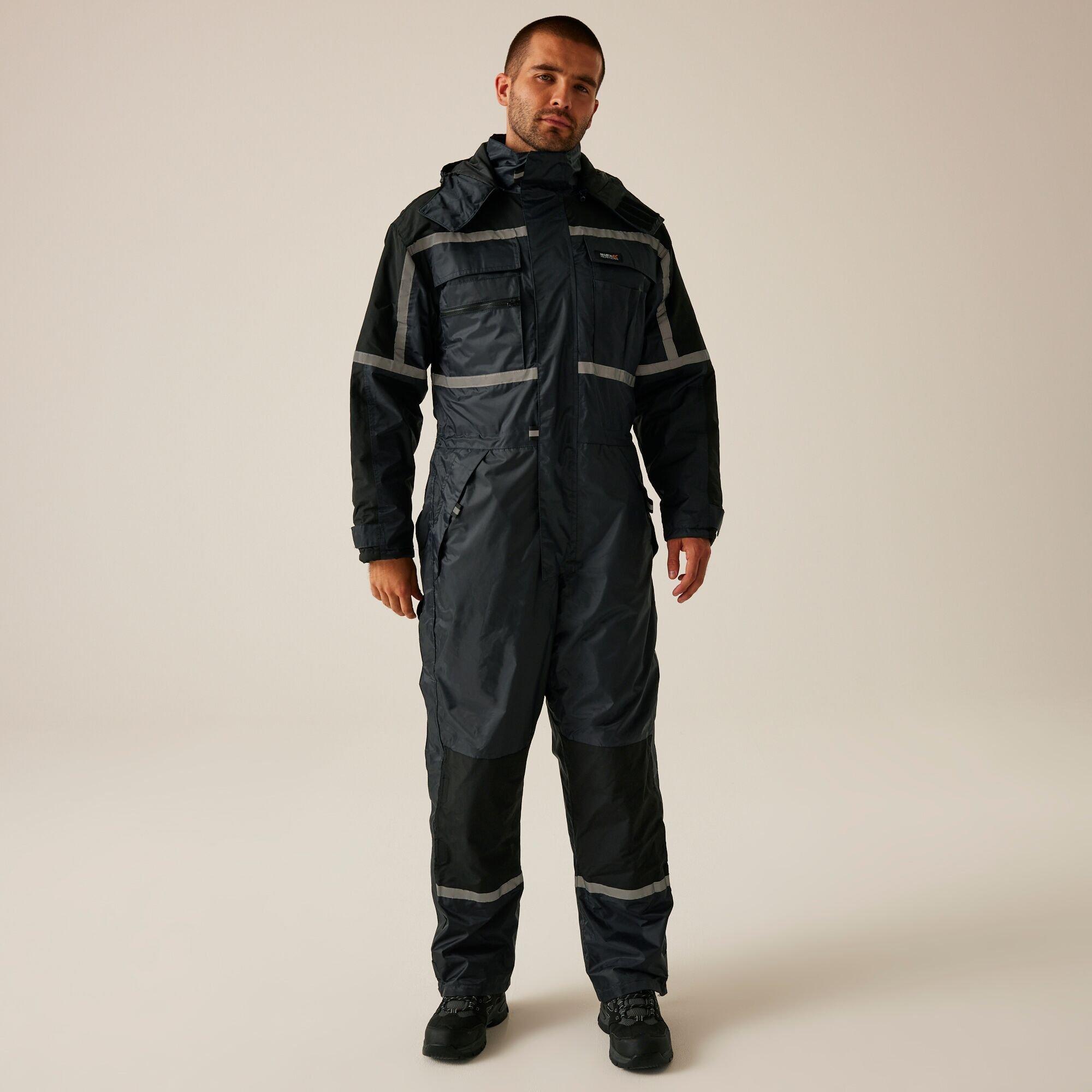 Regatta Men's Waterproof Insulated Coverall Blue Small - Image 3