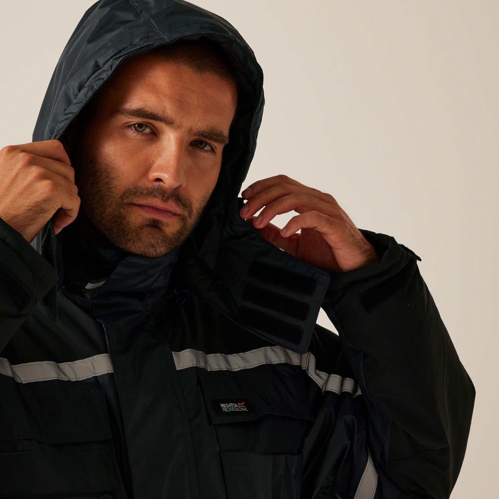 Navy - Regatta - Waterproof Insulated Coverall - 4