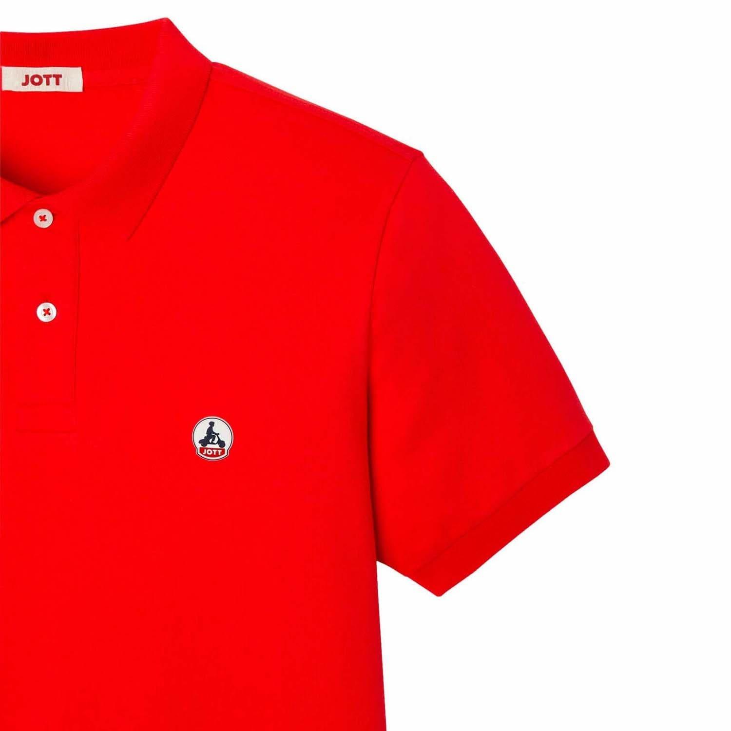 Red - JOTT - Marbella Polo Shirt - 3