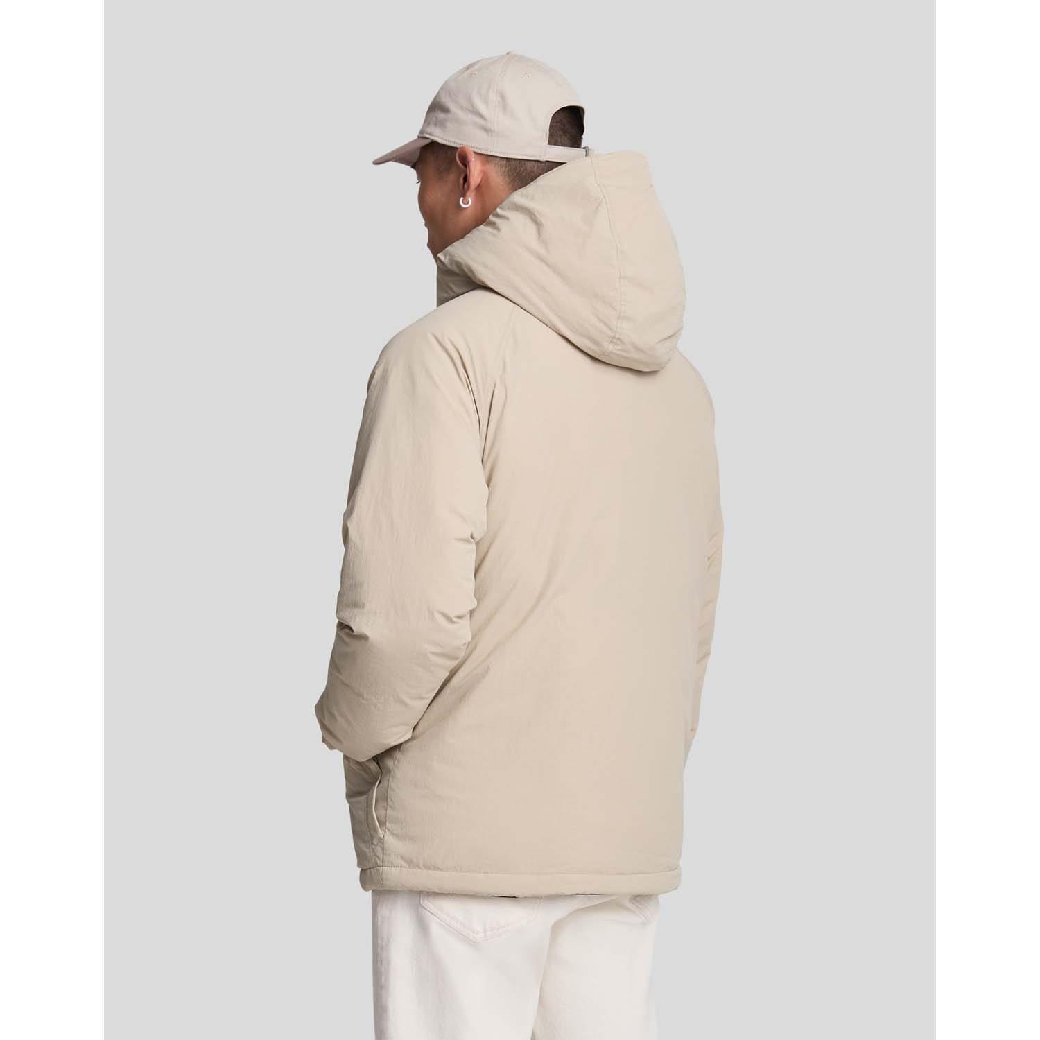 Beige - Lyle and Scott - Padded Puffer Jacket - 3