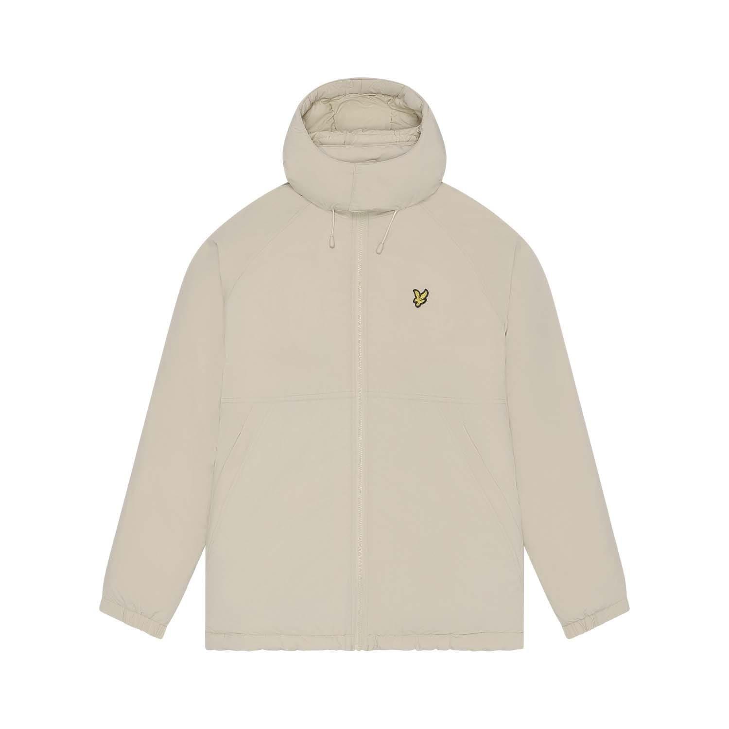Beige - Lyle and Scott - Padded Puffer Jacket - 5