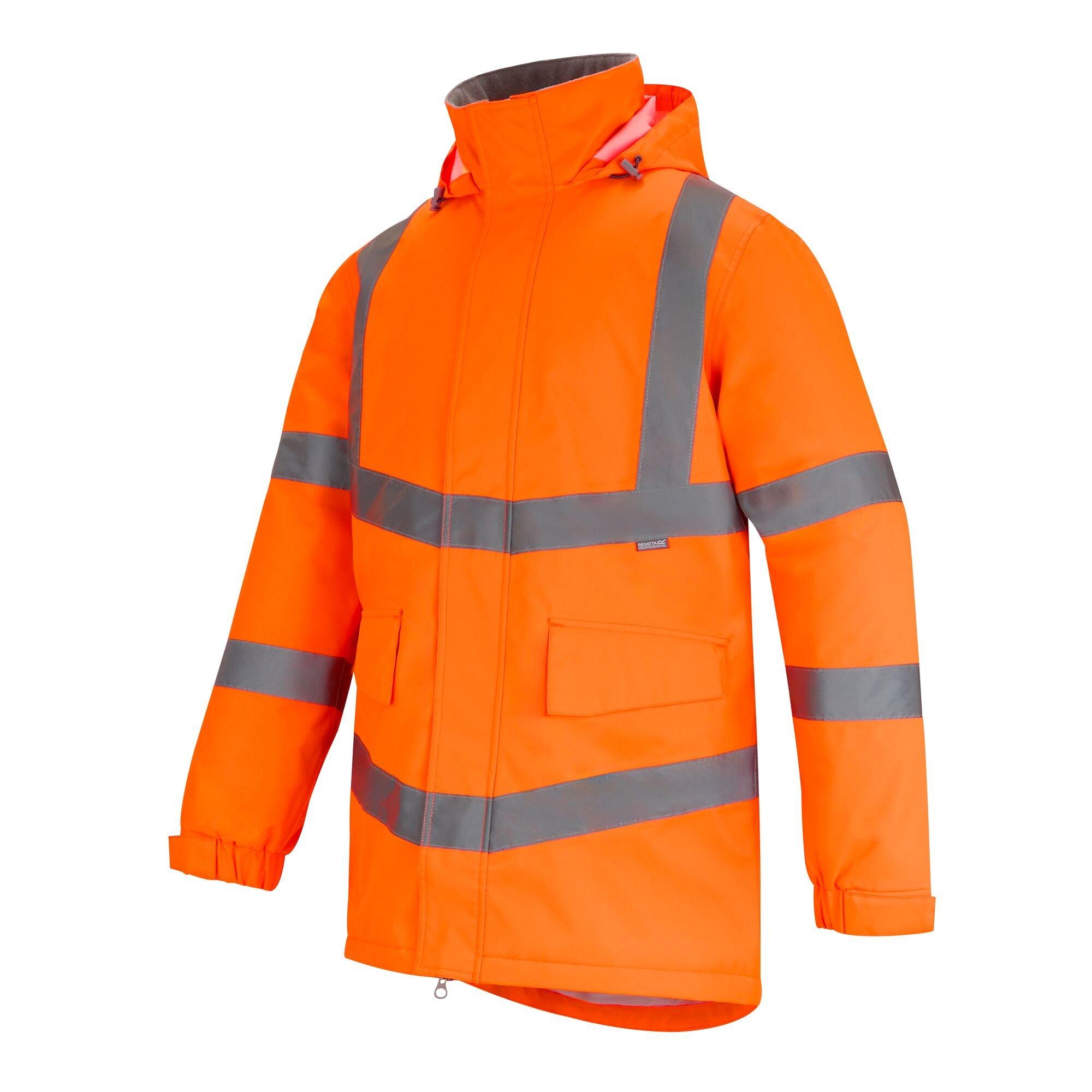 Orange - Regatta - Hi-Vis Pro Dover Parka - 5