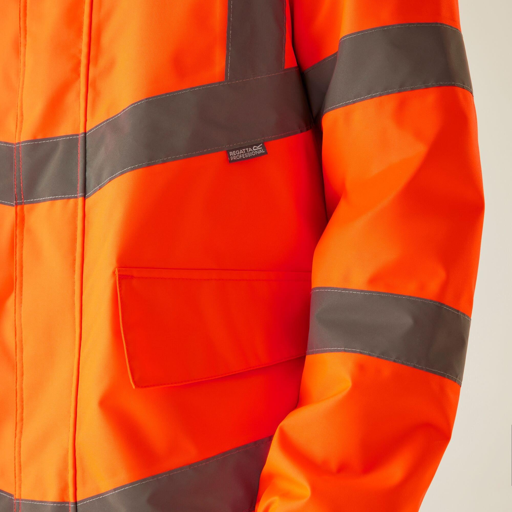 Orange - Regatta - Hi-Vis Pro Dover Parka - 6