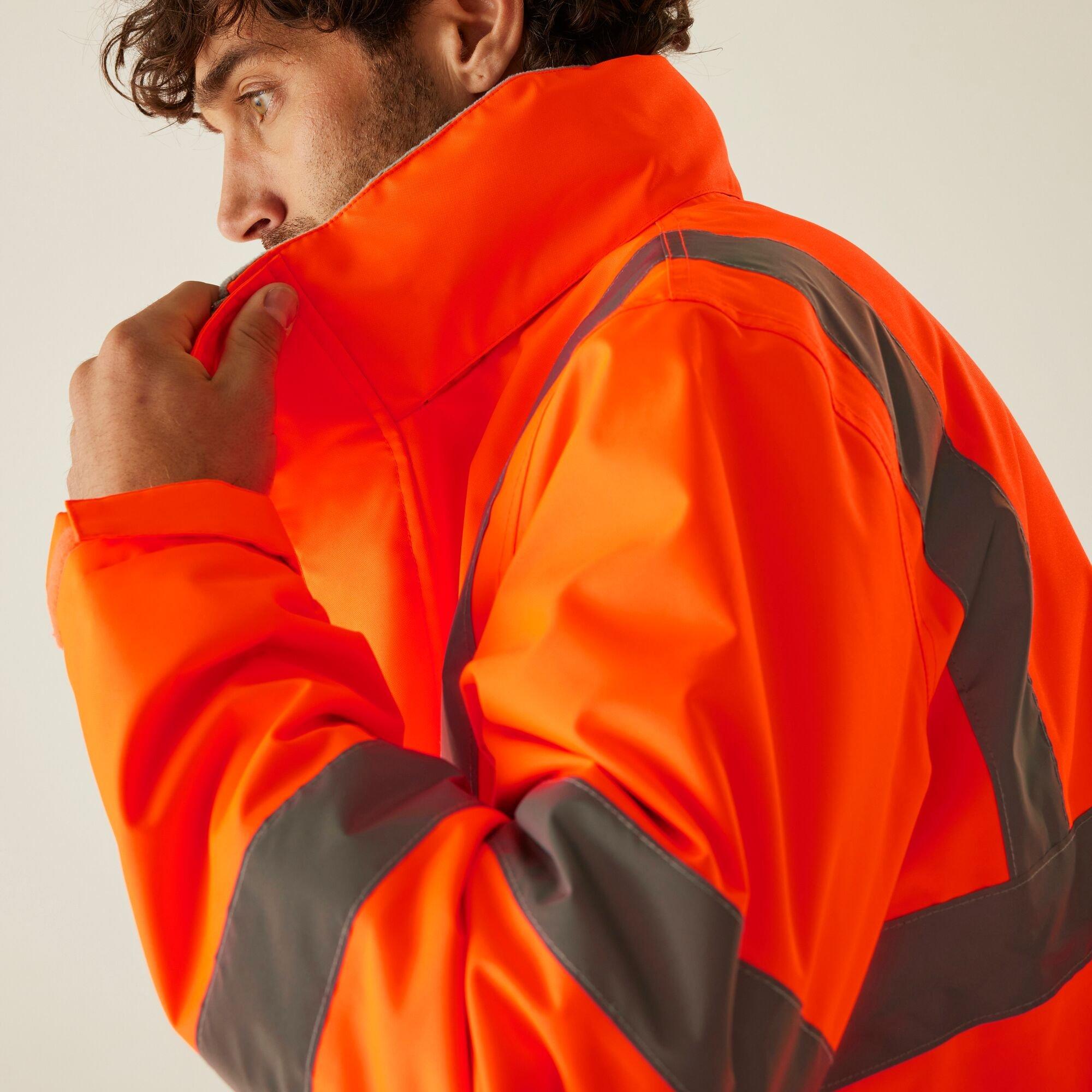 Orange - Regatta - Hi-Vis Pro Dover Parka - 8