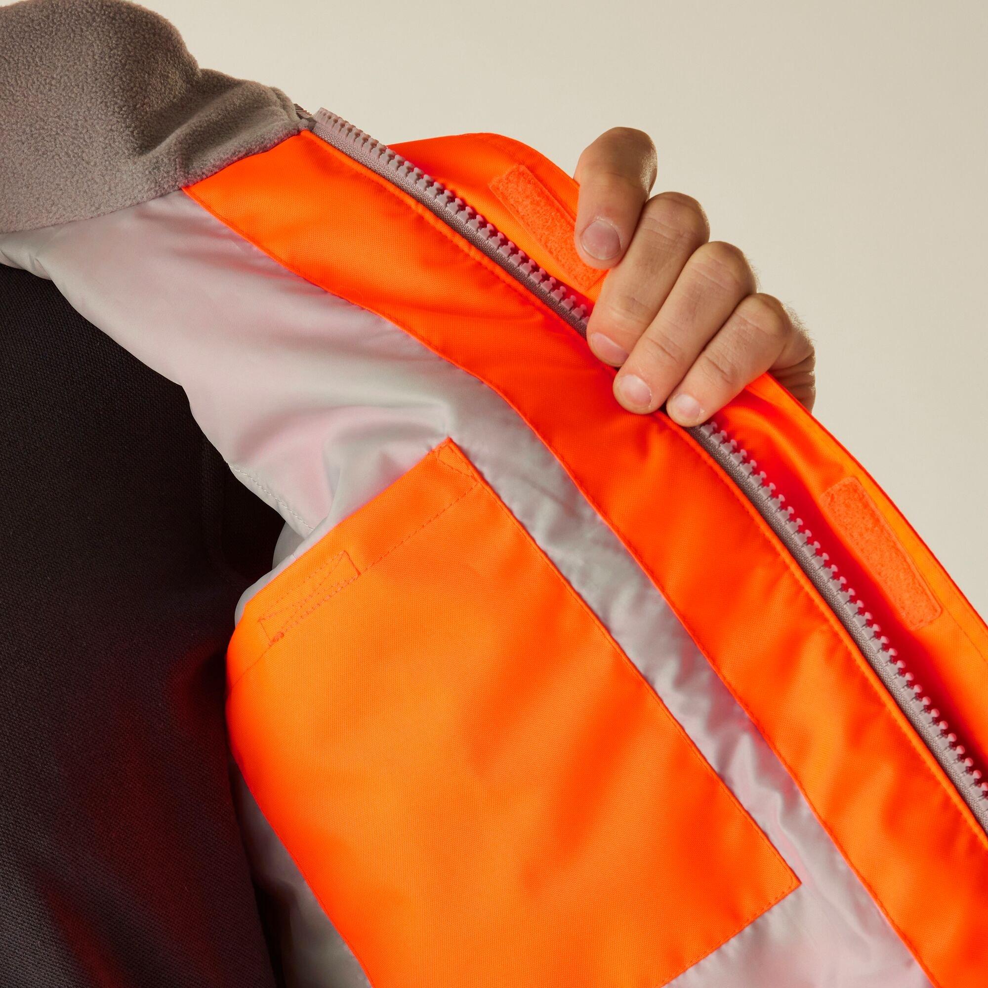 Orange - Regatta - Hi-Vis Pro Dover Parka - 9