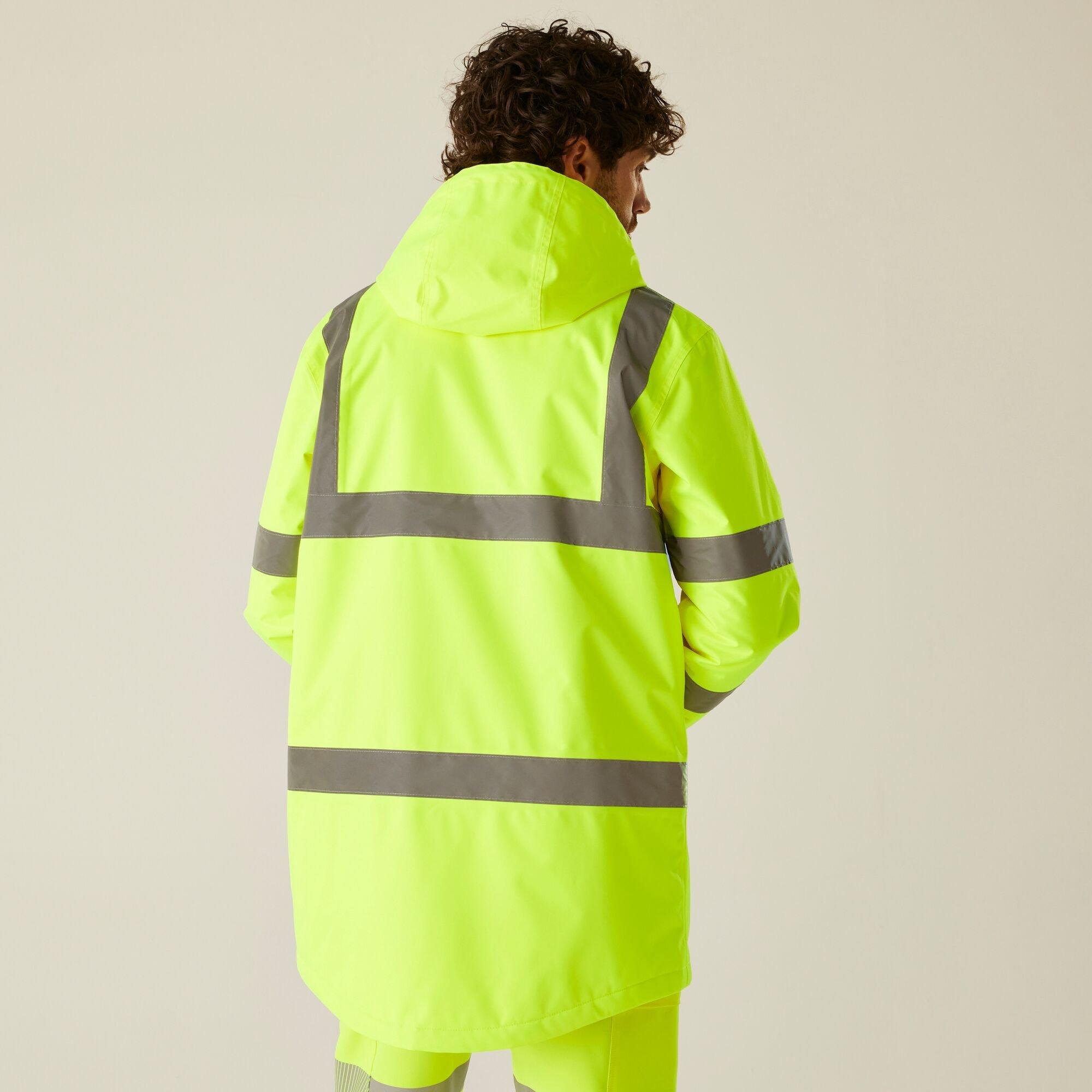 Yellow - Regatta - Hi-Vis Pro Dover Parka - 2