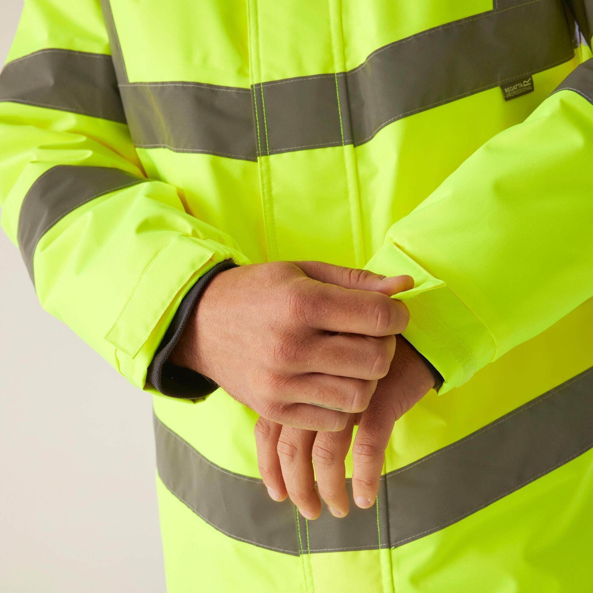 Yellow - Regatta - Hi-Vis Pro Dover Parka - 7
