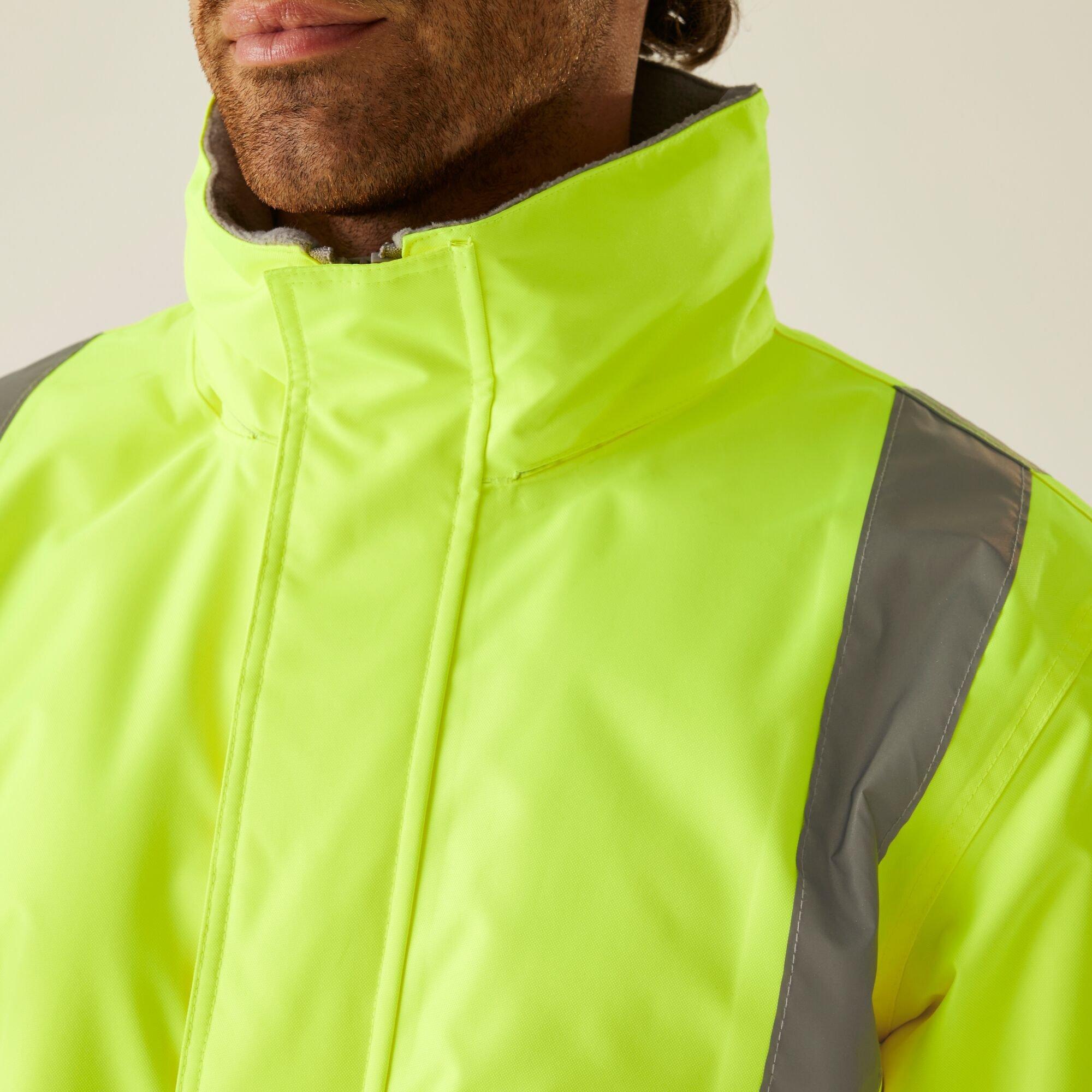 Yellow - Regatta - Hi-Vis Pro Dover Parka - 8
