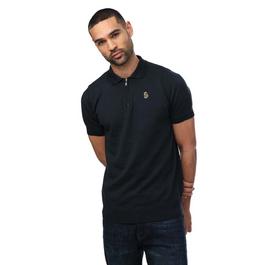 Luke 1977 Short Milk Knitted Polo Shirt