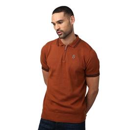 Luke 1977 Short Milk Knitted Polo Shirt