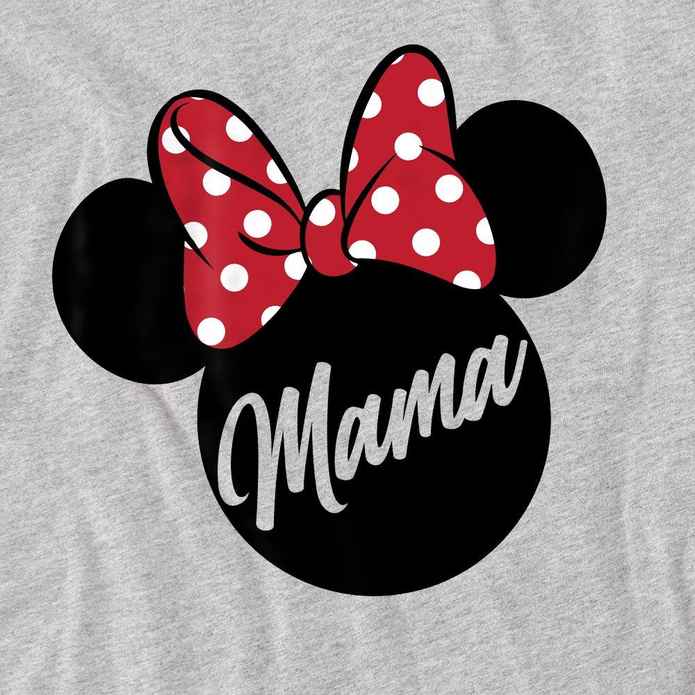 Grey - Minnie Mouse - Minnie Mouse MotherS Day Mama In Ears T-Shirt Gre - 2