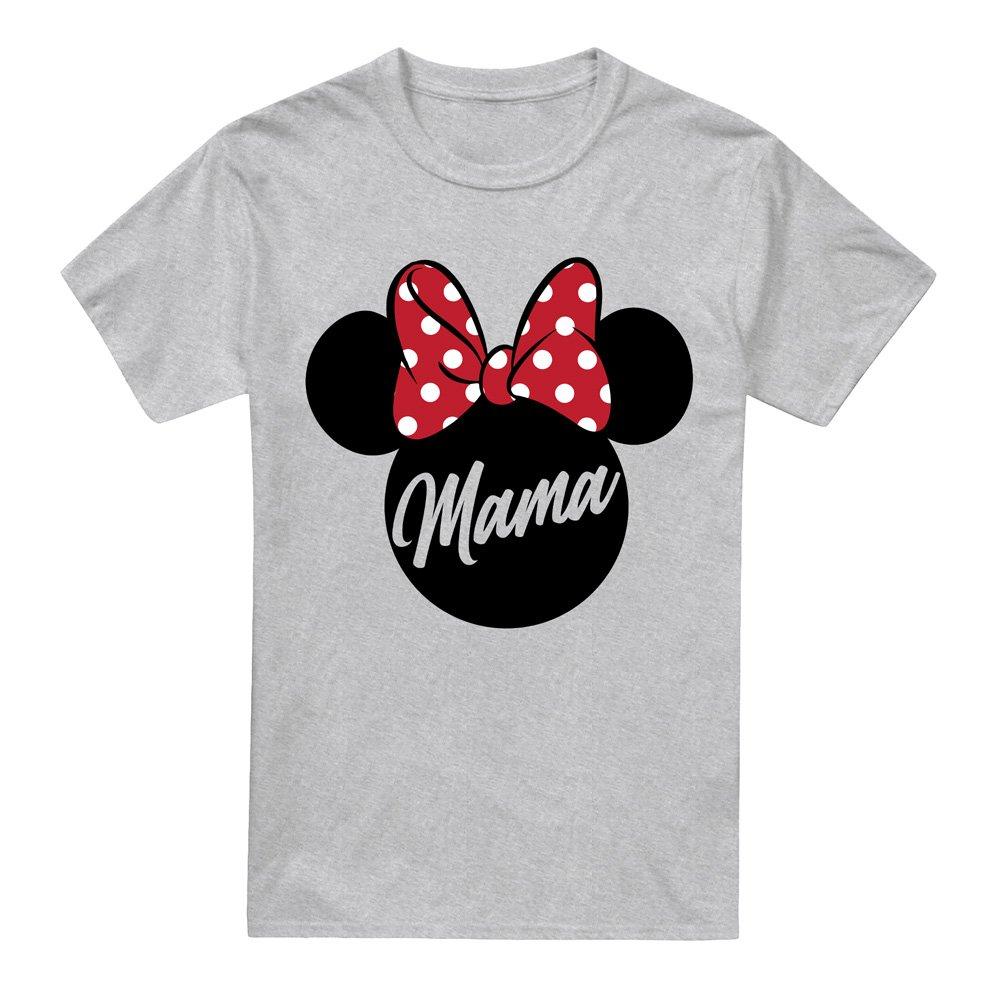 Grey - Minnie Mouse - Minnie Mouse MotherS Day Mama In Ears T-Shirt Gre - 4
