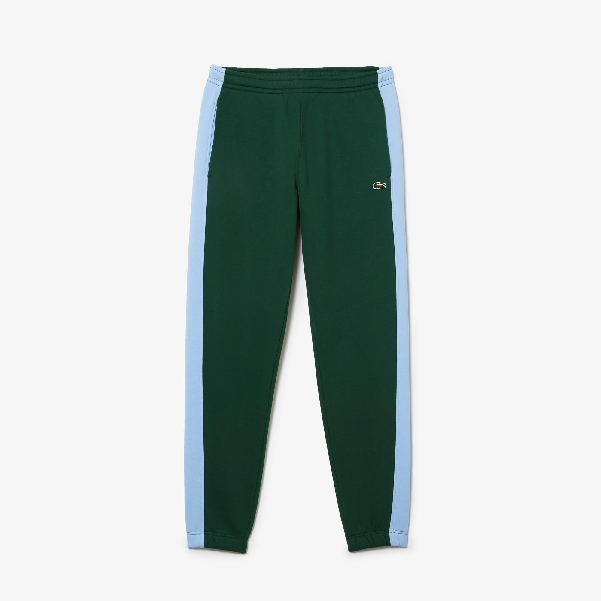 Green - Lacoste - Contrast Bands Trackpants - 5