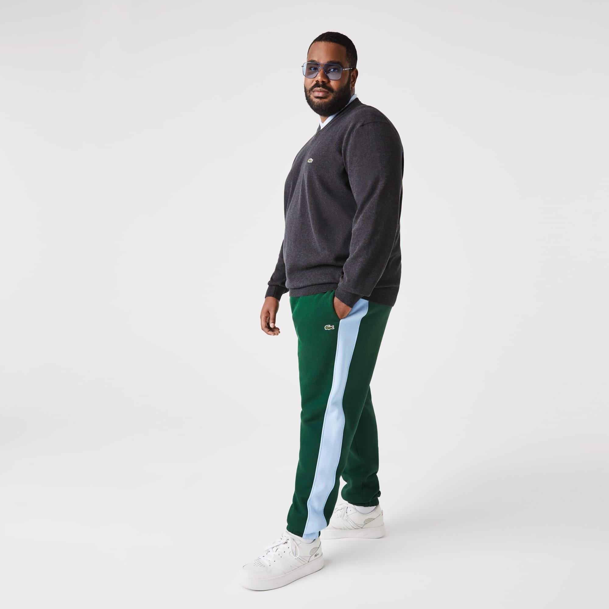 Green - Lacoste - Contrast Bands Trackpants - 9