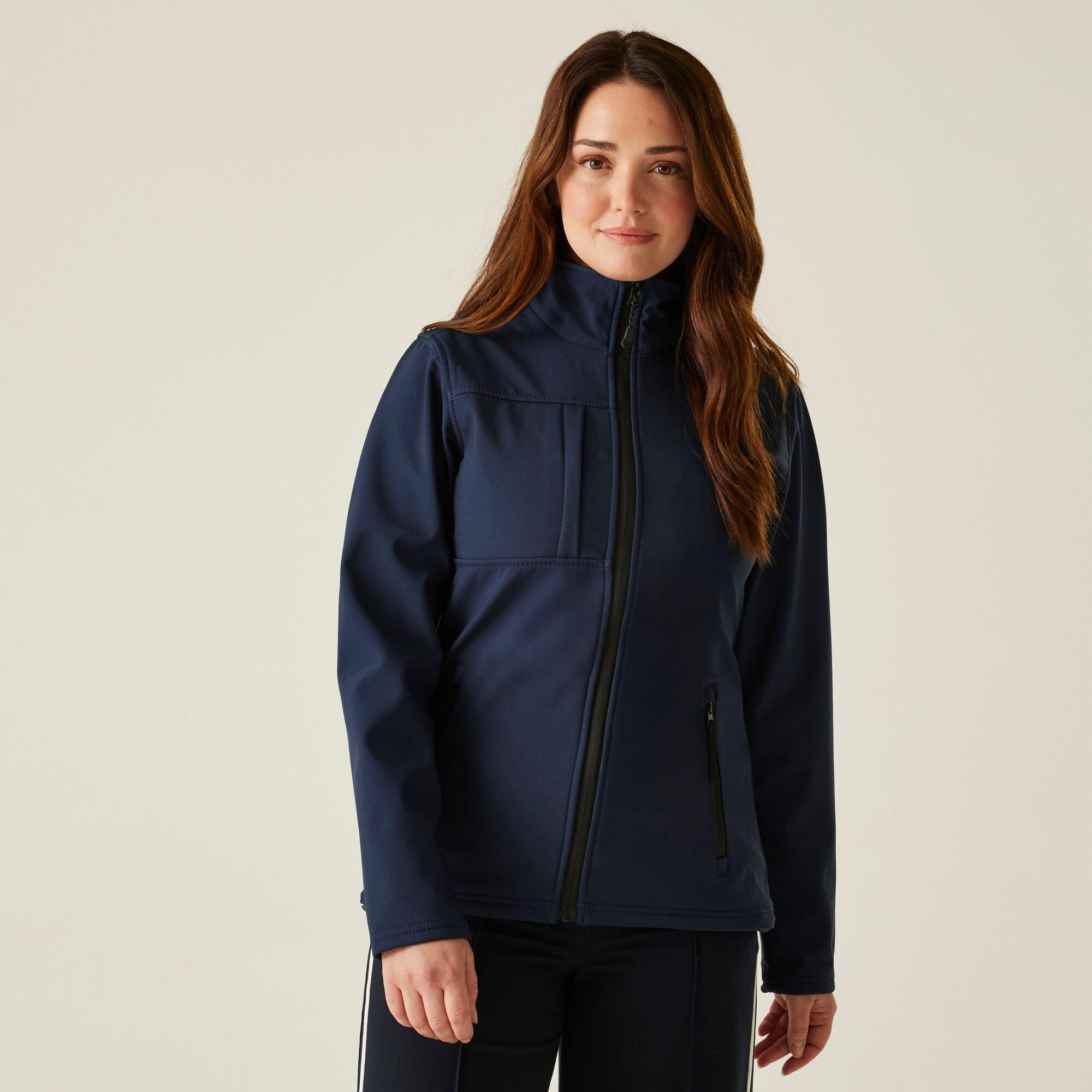 Regatta Women's Octagon Ii Softshell Jacket - Navy Seal Grey - 16