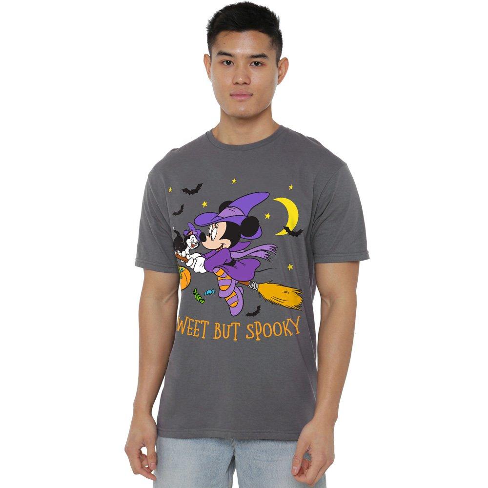 Charcoal - Minnie Mouse - Minnie Mouse Spooky Witch T-Shirt Charcoal - 1