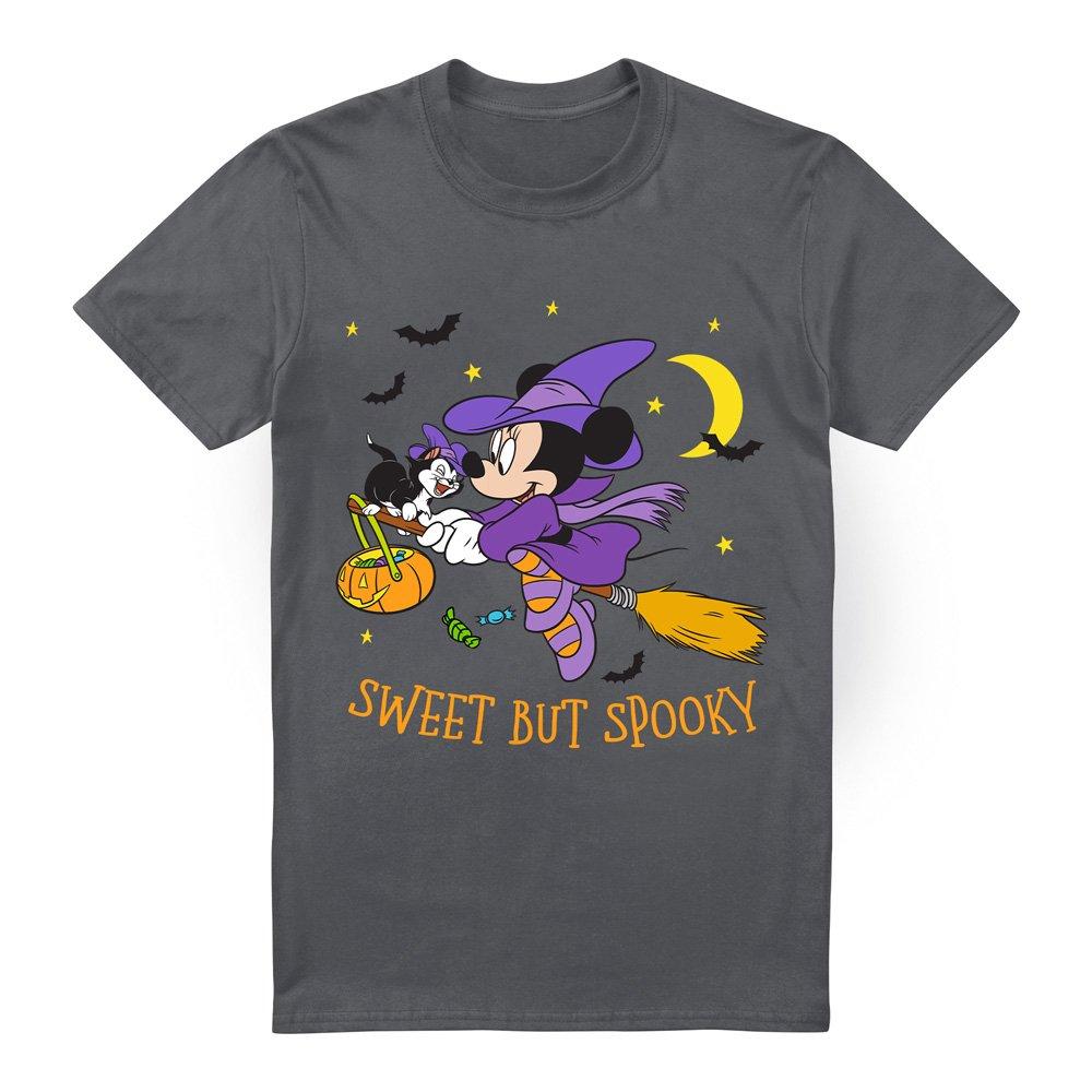 Charcoal - Minnie Mouse - Minnie Mouse Spooky Witch T-Shirt Charcoal - 4