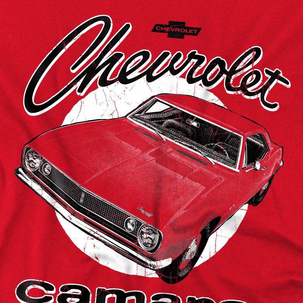 Red - Other - Chevrolet Retro Camaro T Shirt Red - 2