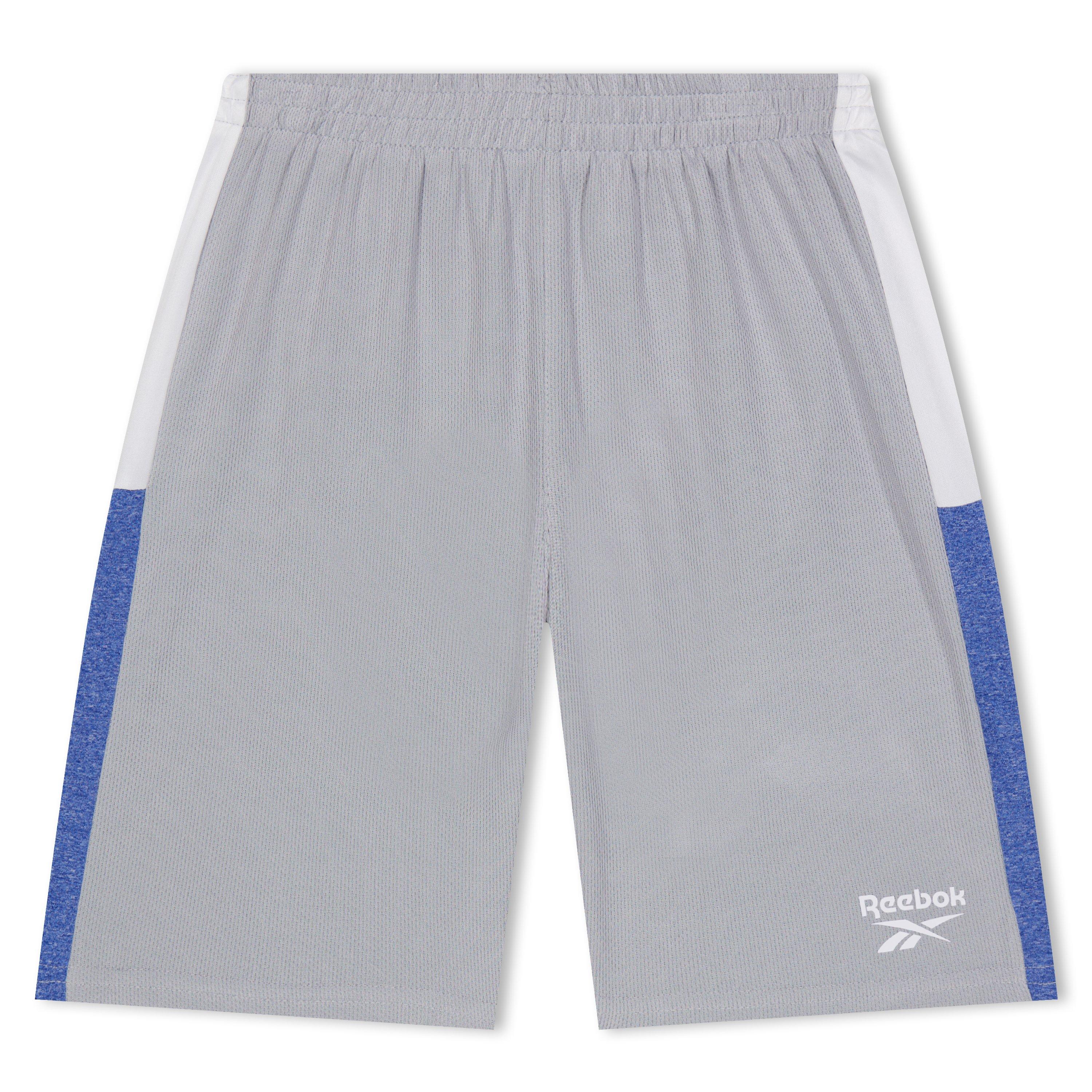 Blue - Reebok - Kids' Tank Top and Shorts Set T-Shirt - 4