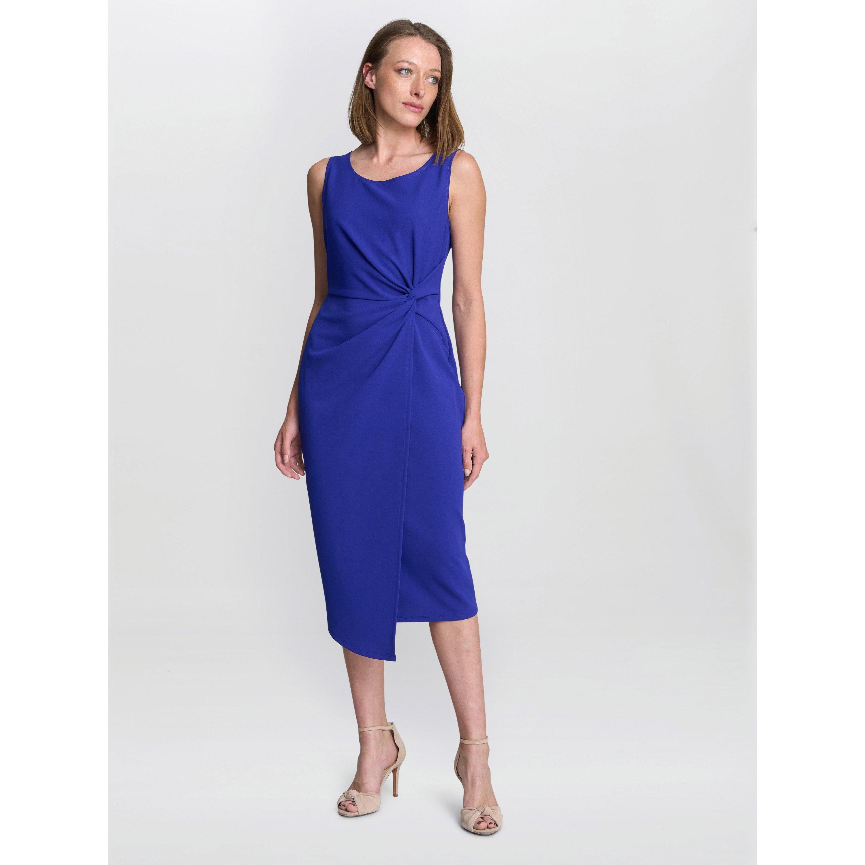 Cobalt - Gina Bacconi - Women's HELENA Wrap Dress - 3