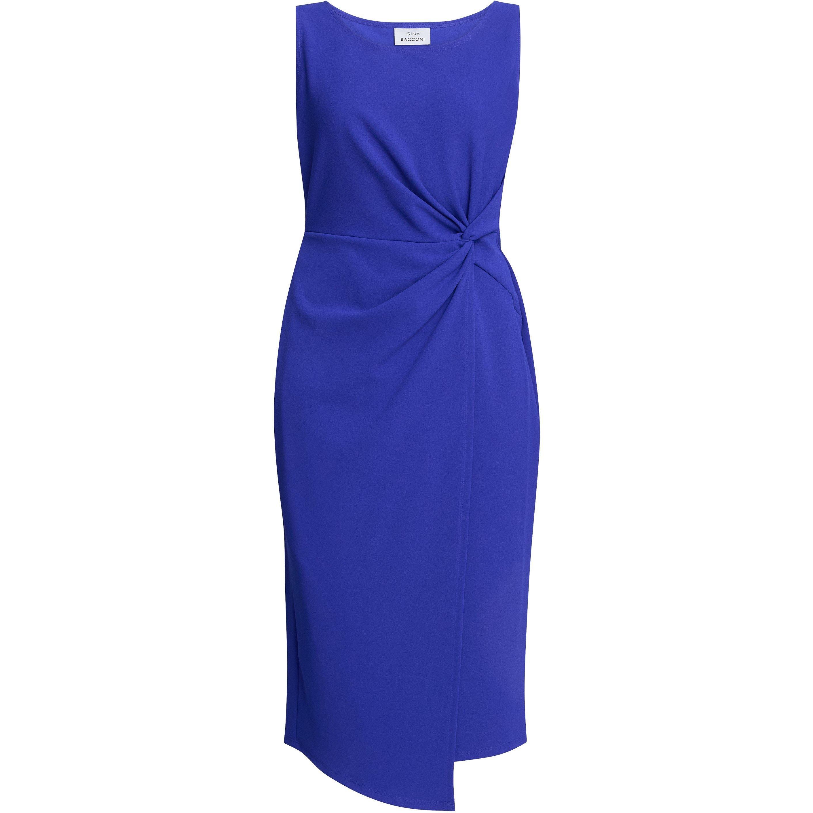 Cobalt - Gina Bacconi - Women's HELENA Wrap Dress - 4