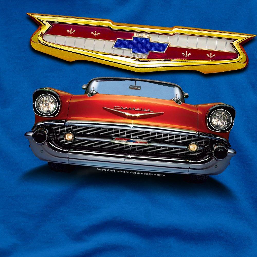 Blue - Other - Chevrolet 1957 Bel Air Grille T Shirt Royal - 2