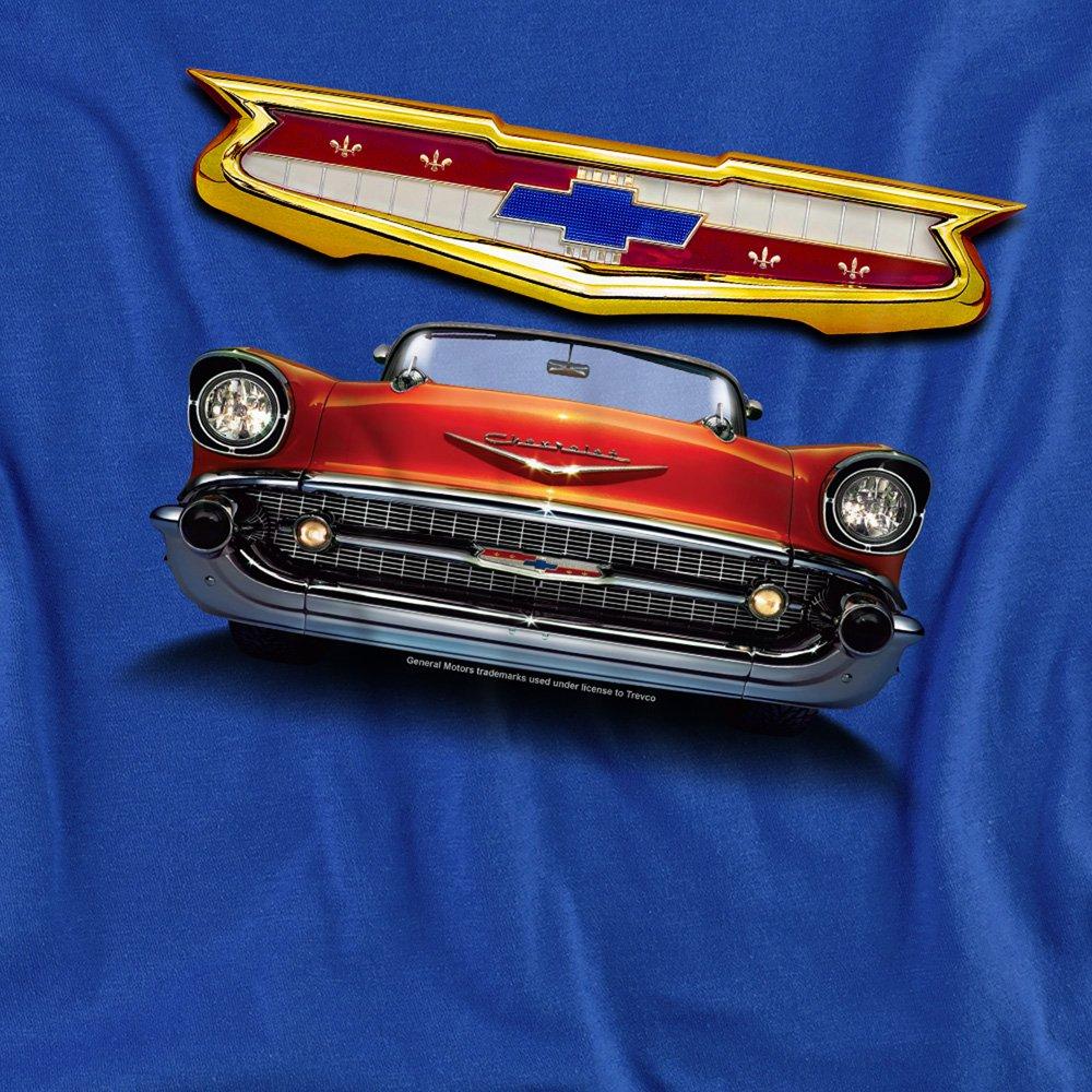 Blue - Other - Chevrolet 1957 Bel Air Grille Long Sleeve T-Shirt - 2