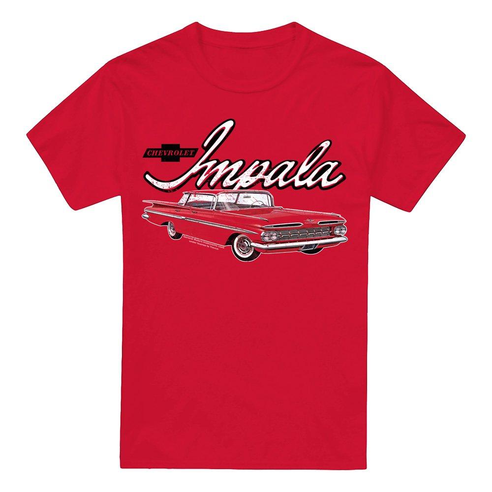 Red - Other - Chevrolet Classic Impala T Shirt Red - 4