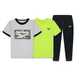 Reebok 3 Piece Graphic Top Set Infants